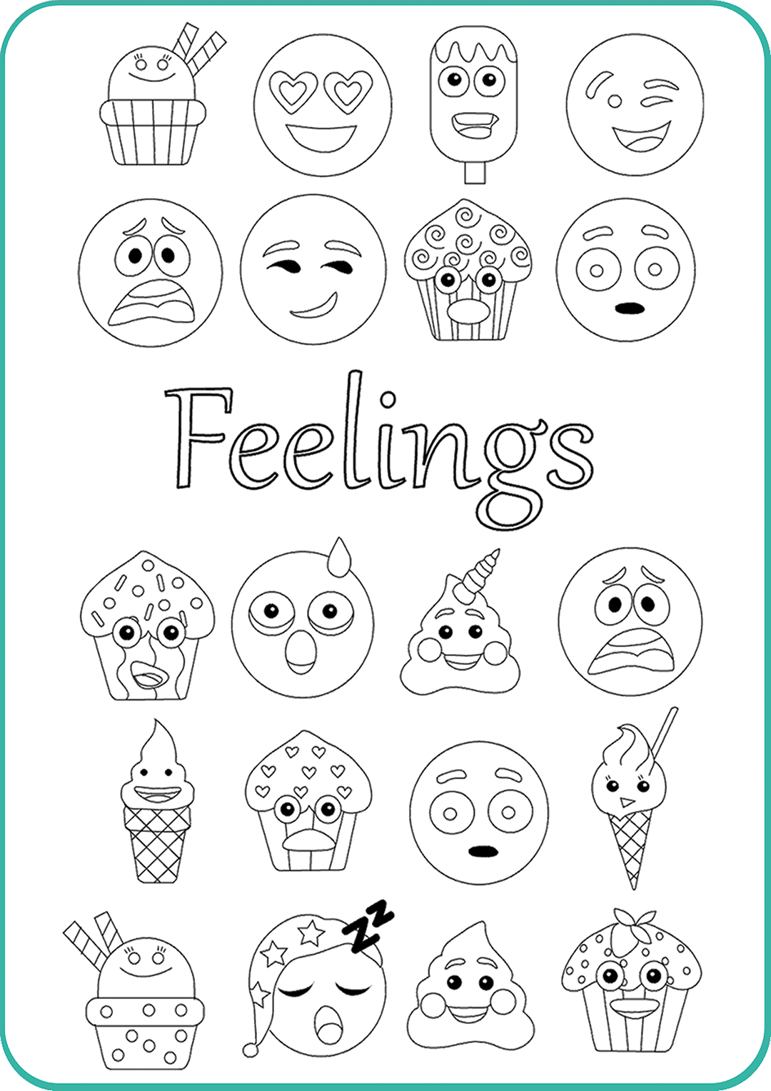 Mindfulness Colouring Cards with Affirmations - Image 33