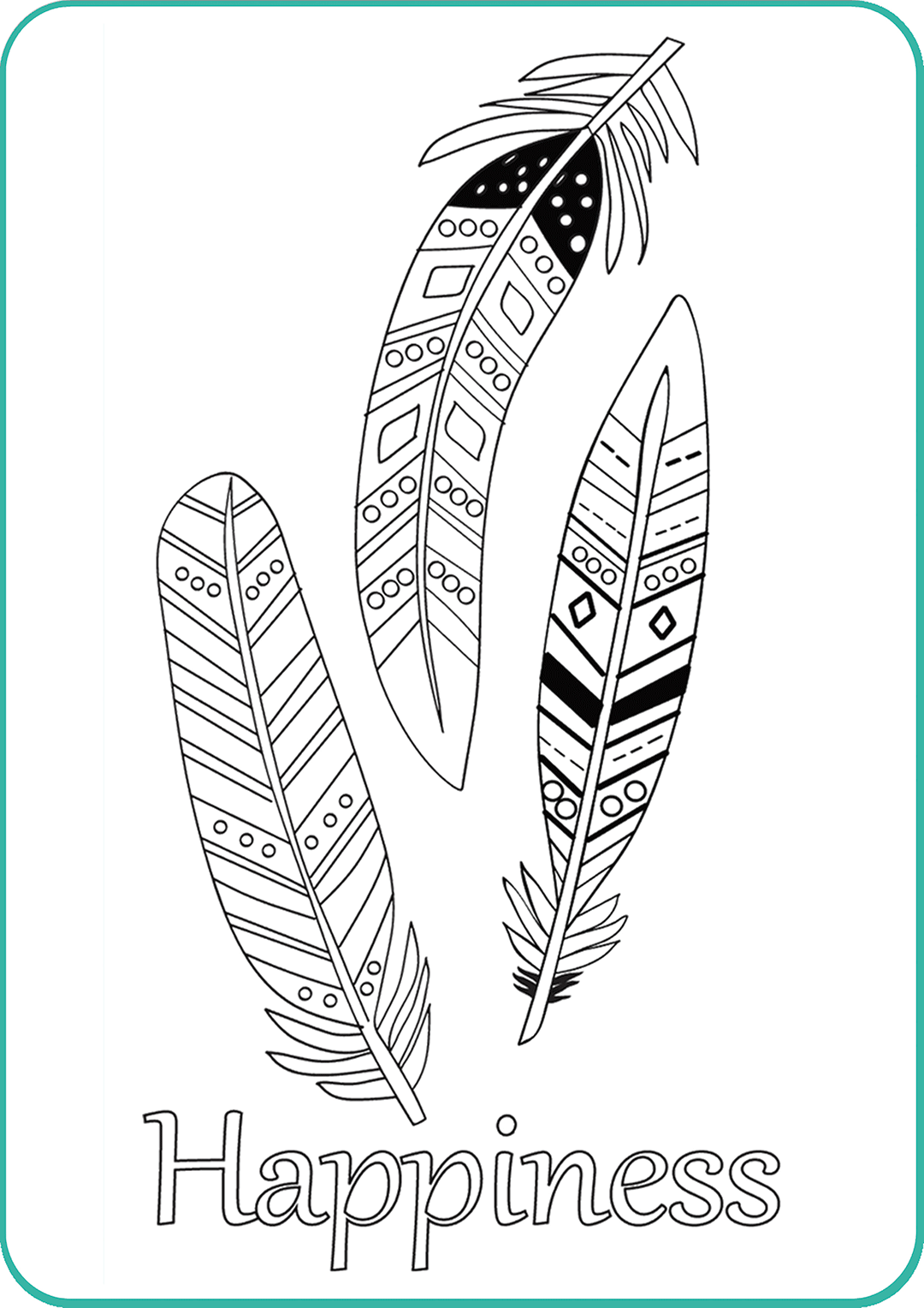 Mindfulness Colouring Cards with Affirmations - Image 32