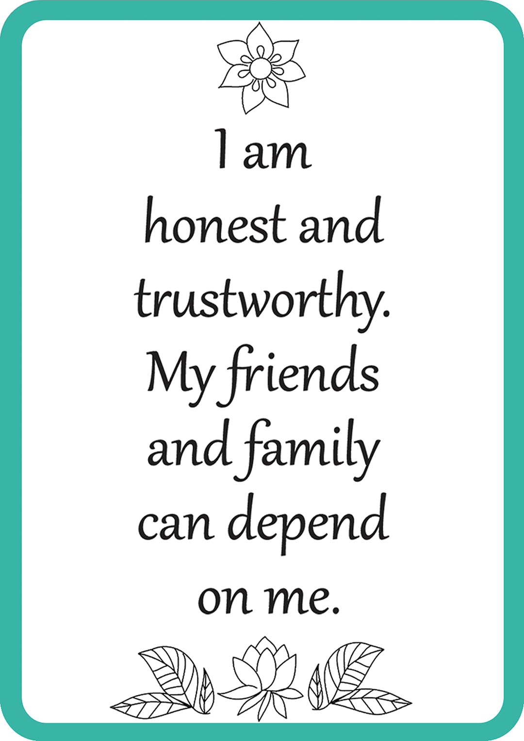 Mindfulness Colouring Cards with Affirmations - Image 23