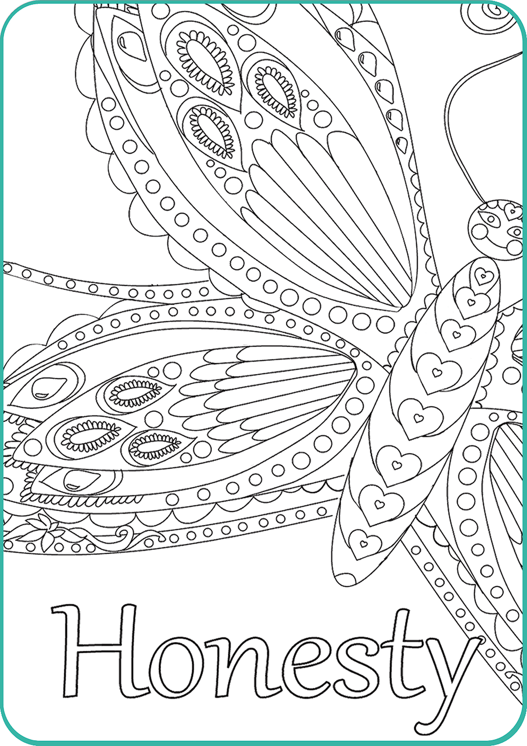 Mindfulness Colouring Cards with Affirmations - Image 29