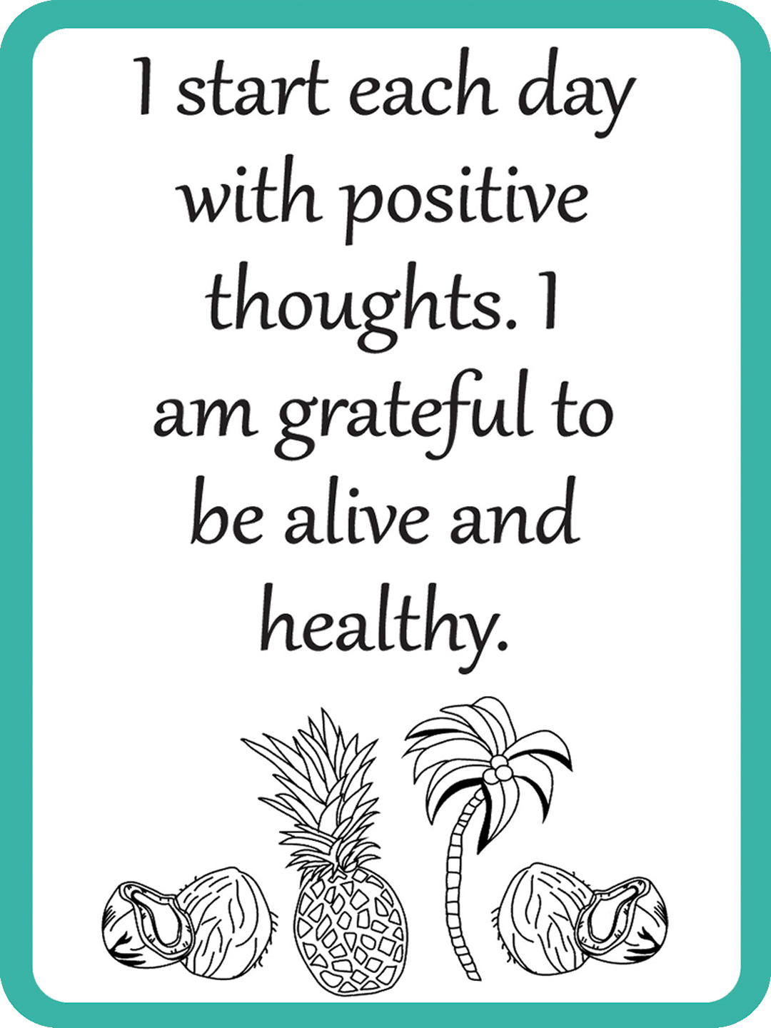 Mindfulness Colouring Cards with Affirmations - Image 20