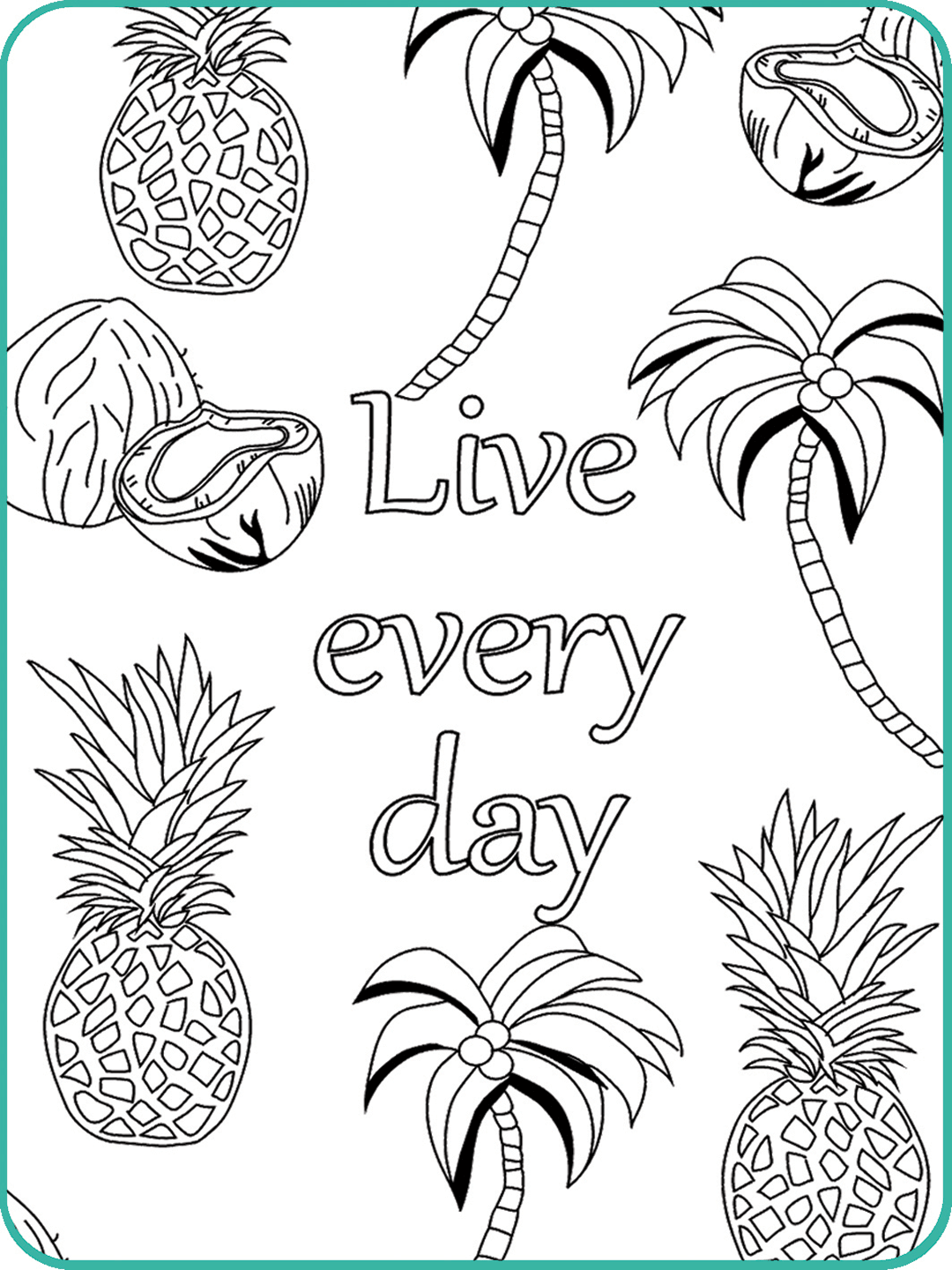 Mindfulness Colouring Cards with Affirmations - Image 21