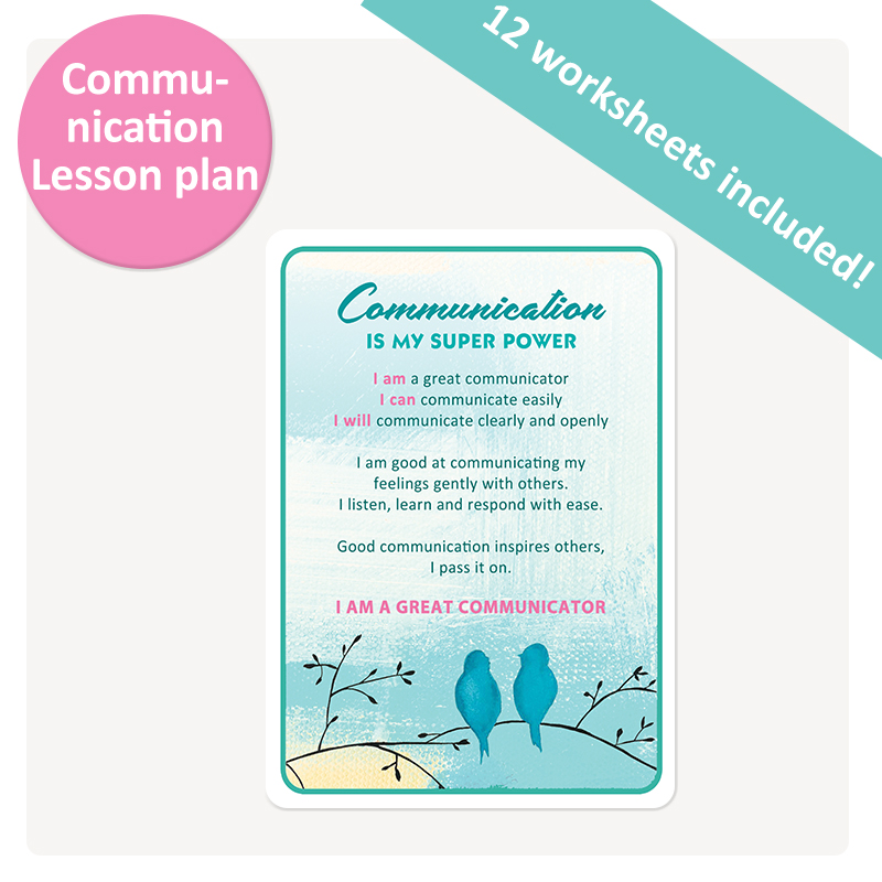 Communication - Super Power Lesson Plan