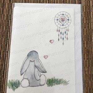 Bunny With Dream Catcher