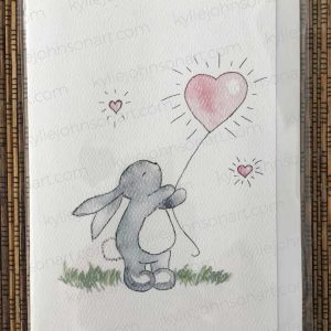 Bunny With Balloon