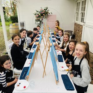 Paint and Singalong Class for Kids Birthday Parties