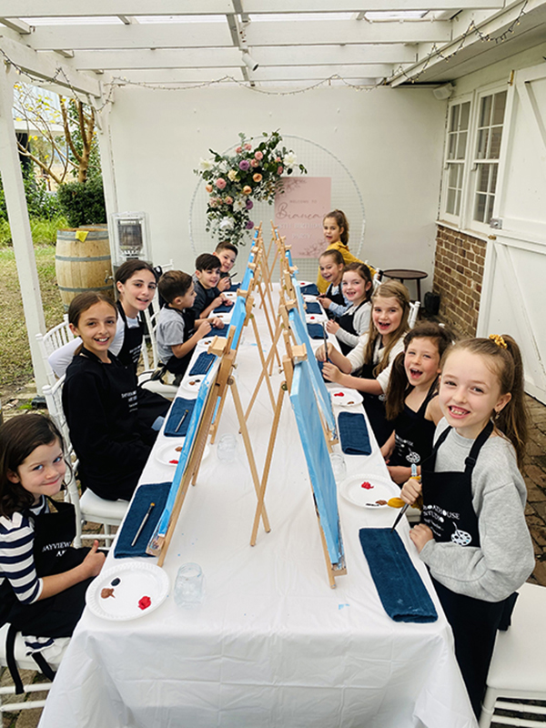 Paint and Singalong Class for Kids Birthday Parties