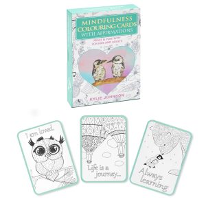 Mindfulness Colouring Cards with Affirmations