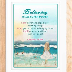 Believing – Motivational Quote Printable | Digital Download