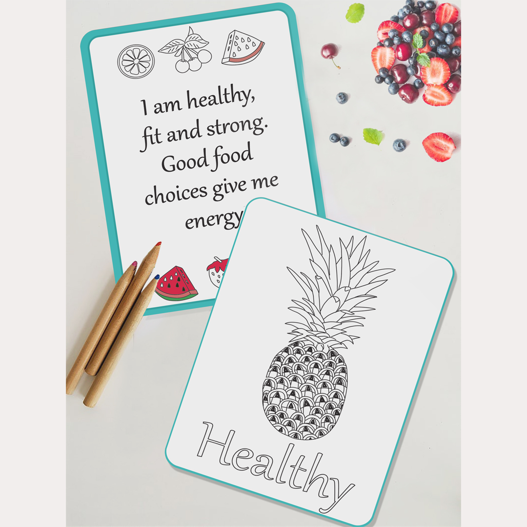 Mindfulness Colouring Cards with Affirmations - Image 6