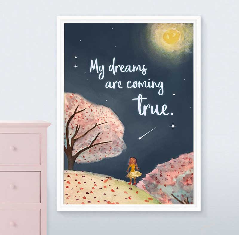 My Dreams – Inspirational Printable Poster | Digital Download - Image 5