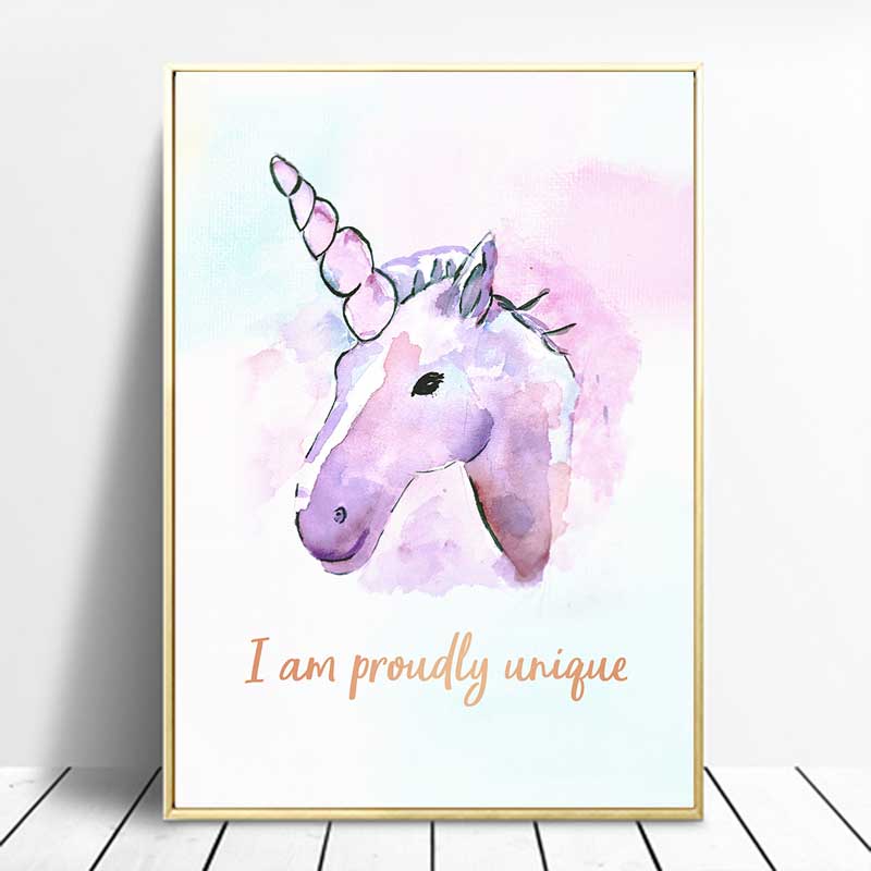 I Am Proudly Unique – Kids Affirmation | Confidence & Self-Esteem Wall Art - Image 4